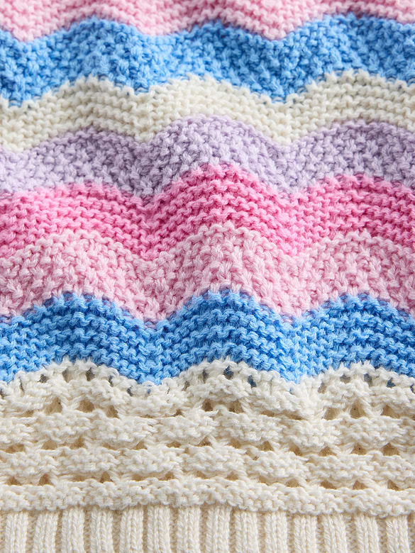 Kids Pull-On Crochet Sweater Skirt