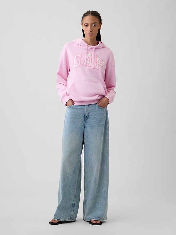 Relaxed Gap Logo Hoodie
