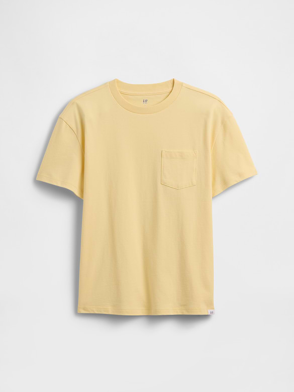 Kids Everyday Soft Stripe Pocket T-Shirt