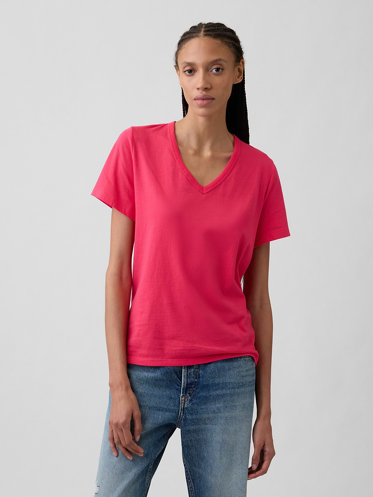 Image number 1 showing, Favorite V-Neck T-Shirt