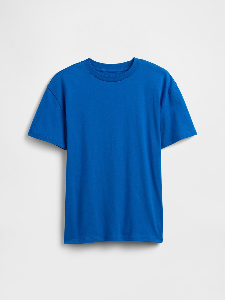 Image number 1 showing, Kids Everyday Soft Relaxed Crewneck T-Shirt