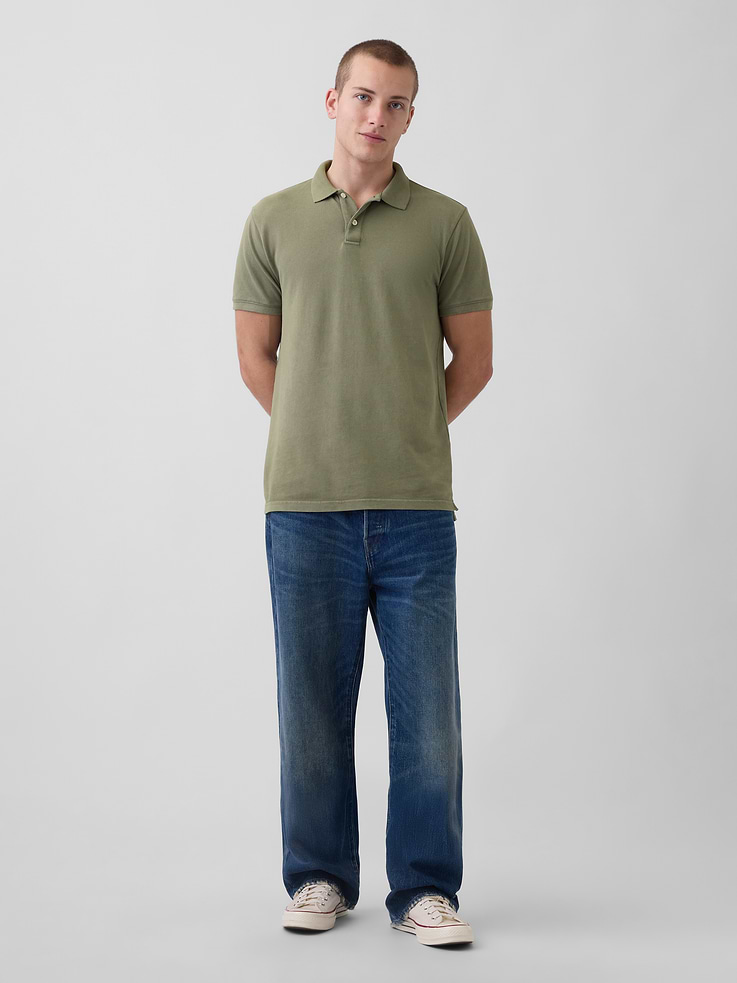 Image number 2 showing, Pique Polo Shirt