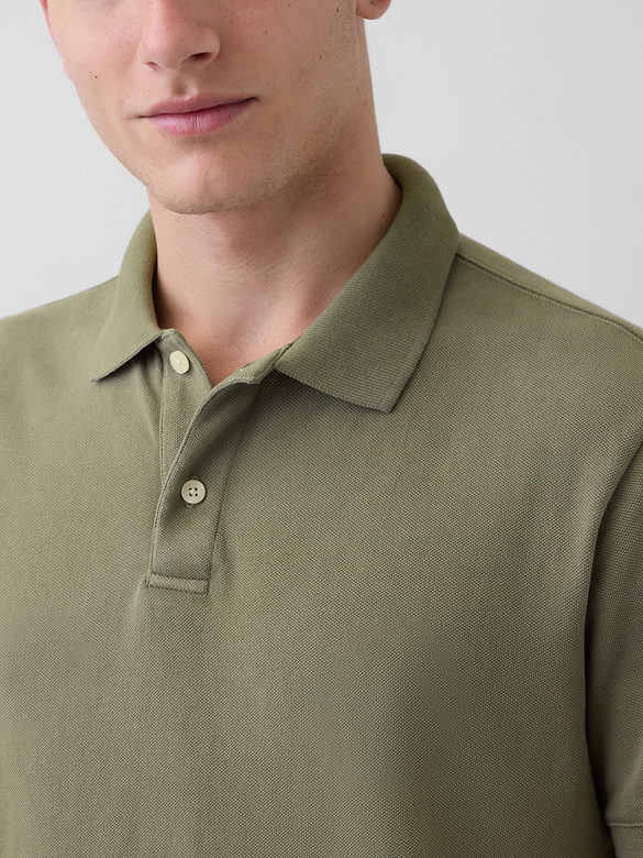 Pique Polo Shirt