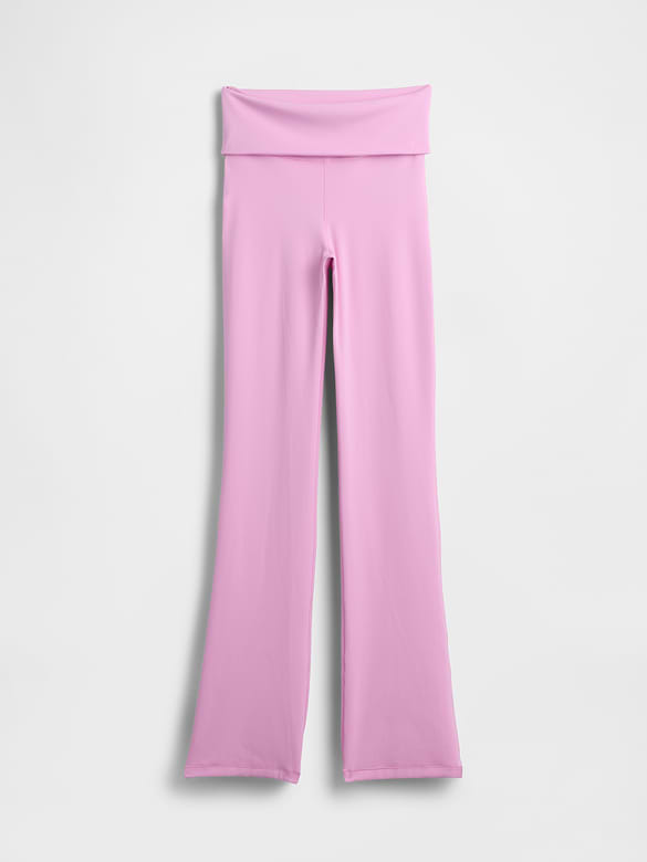 GapFit Smooth Foldover Mini Flare Leggings