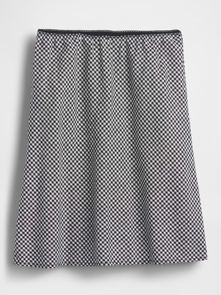 Image number 5 showing, Linen-Blend Bias-Cut Skirt