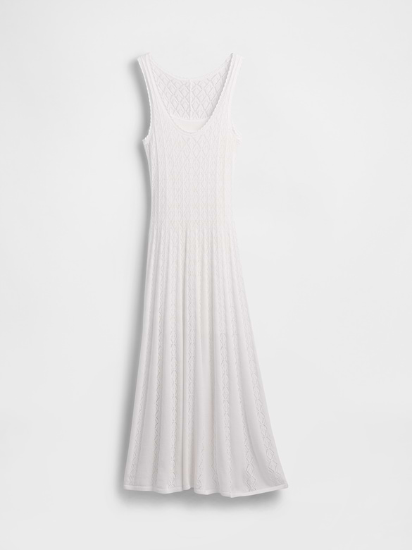 Pointelle Maxi Dress