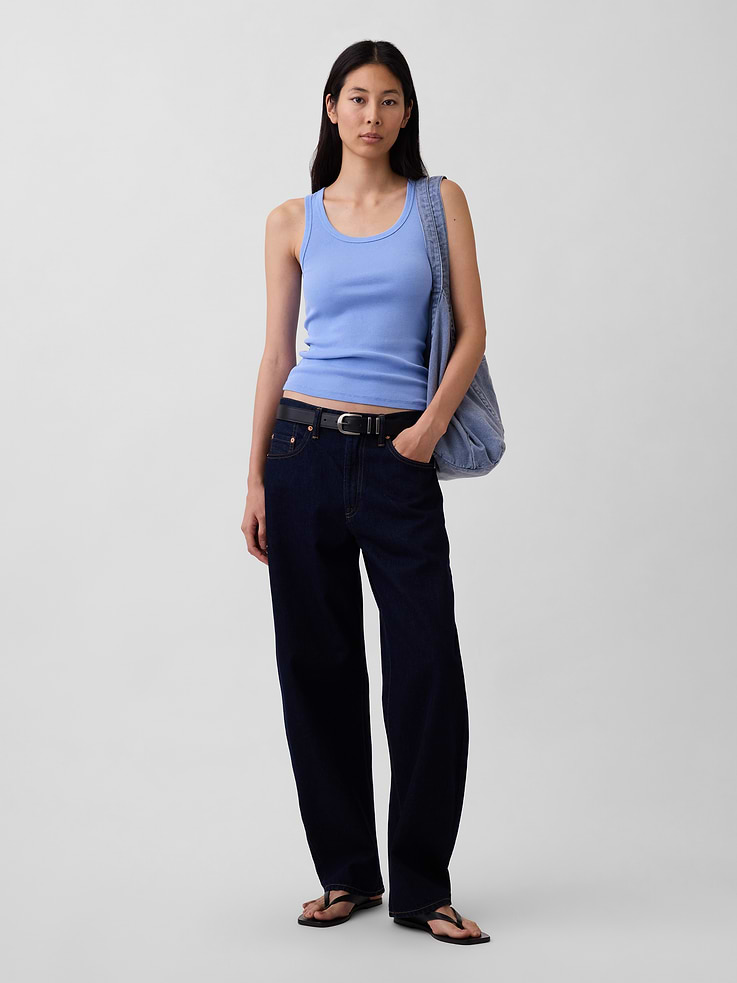 Image number 2 showing, Rib Scoop Tank Top
