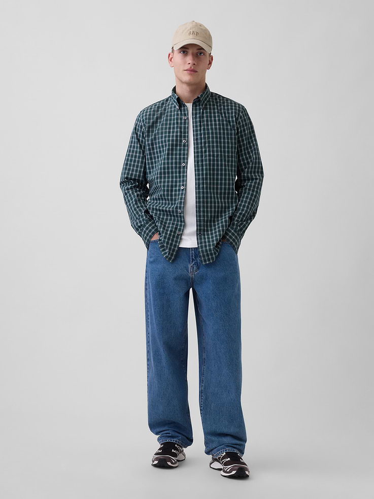 Image number 2 showing, Organic Cotton Poplin Classic Shirt