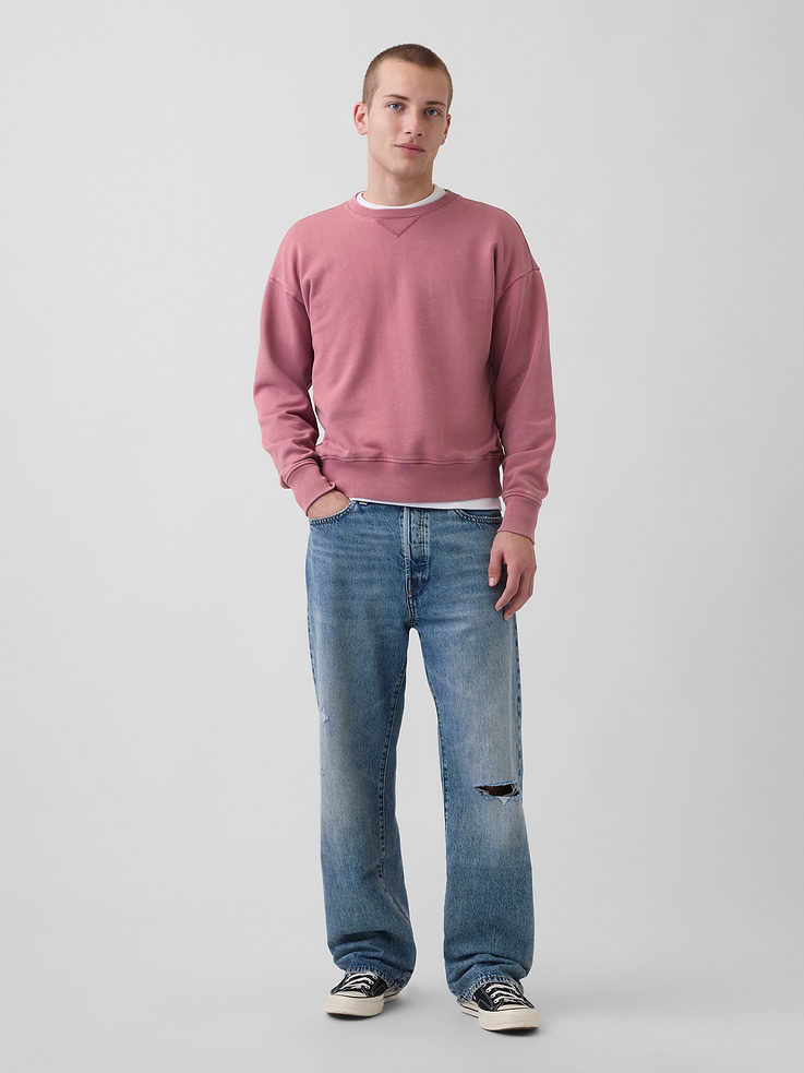 Image number 2 showing, Adult Heavyweight French Terry Oversized Sweatshirt