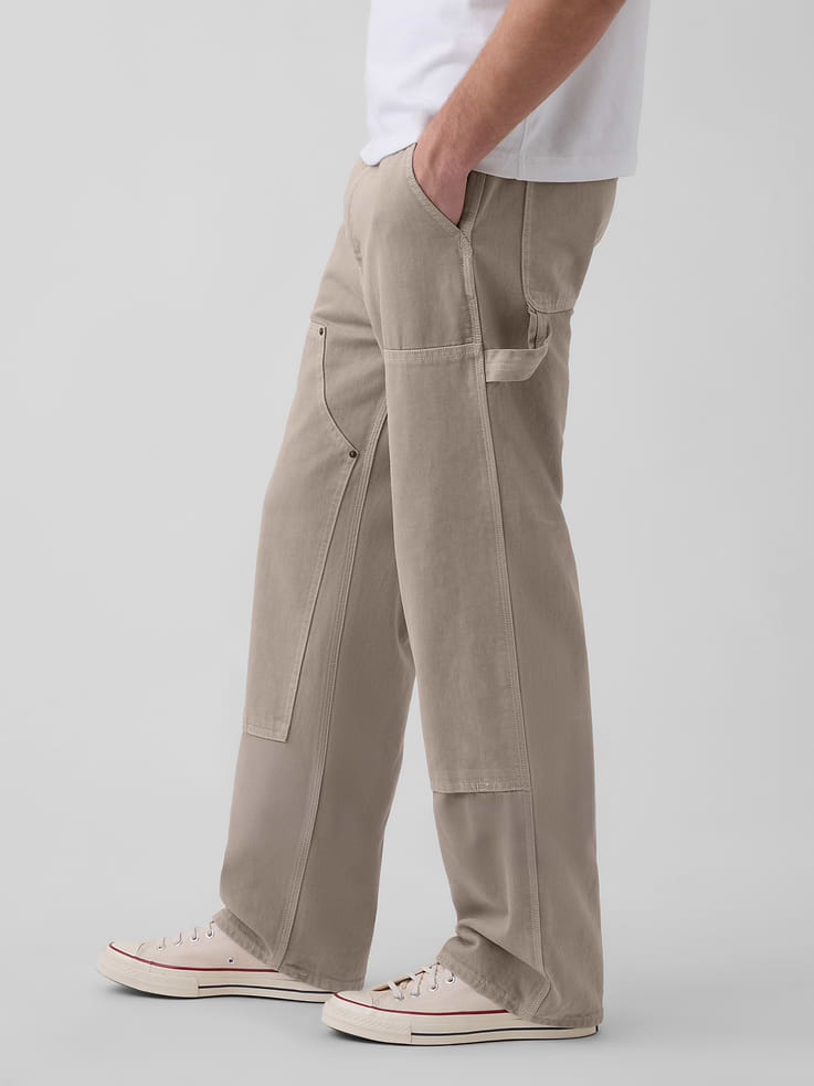 Image number 3 showing, '90s Loose Double-Knee Carpenter Jeans