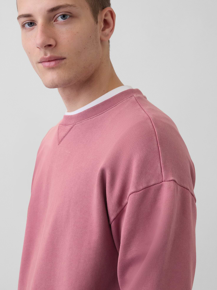 Image number 4 showing, Adult Heavyweight French Terry Oversized Sweatshirt