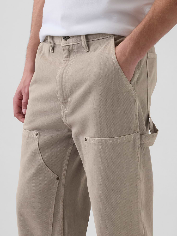 Image number 5 showing, '90s Loose Double-Knee Carpenter Jeans