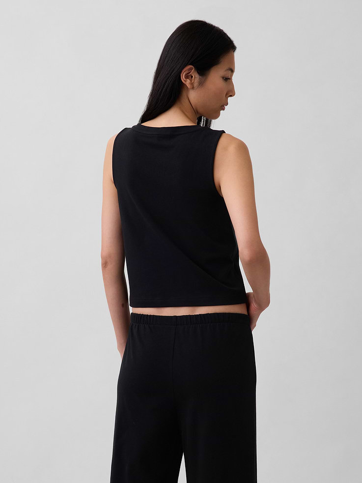 Image number 3 showing, Knit Crop Tank Top