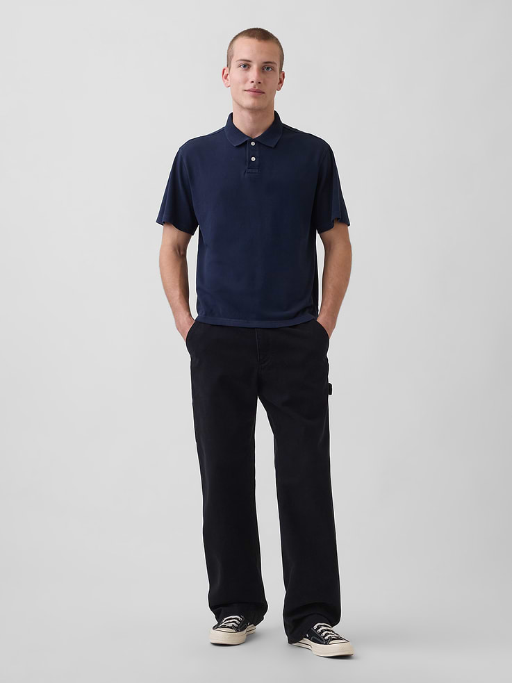 Image number 2 showing, Relaxed Pique Polo