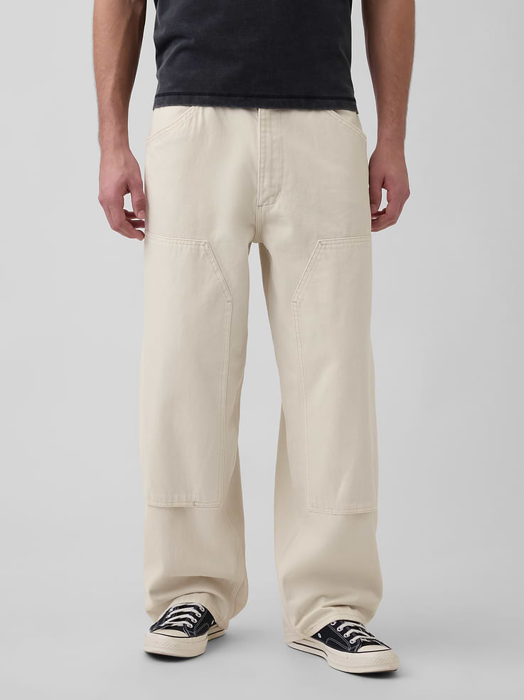 Image number 2 showing, Extra Baggy Double-Knee Carpenter Jeans