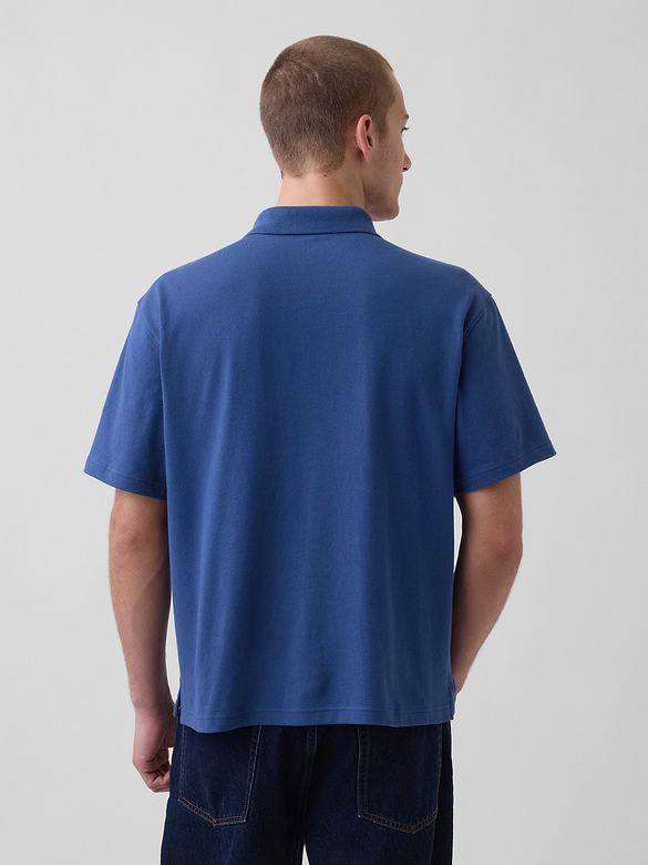Relaxed Pique Polo