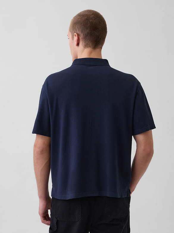 Relaxed Pique Polo