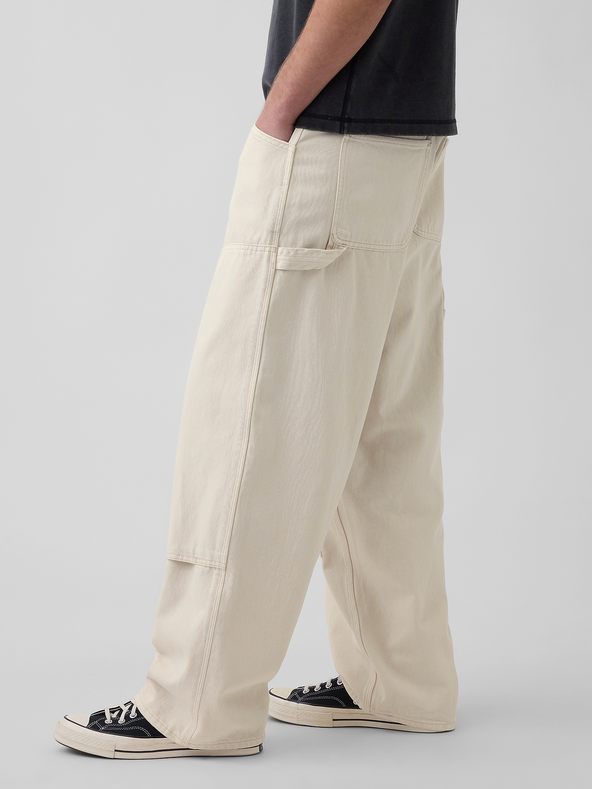 Extra Baggy Double-Knee Carpenter Jeans | Gap