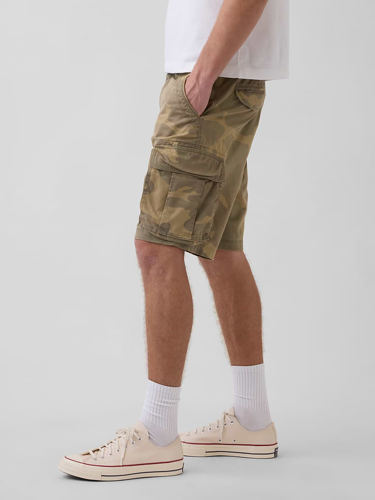 Image number 3 showing, 11" Relaxed Cargo Shorts