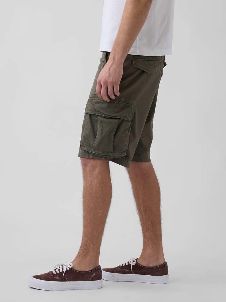 Image 3 of 6, 11" Relaxed Cargo Shorts