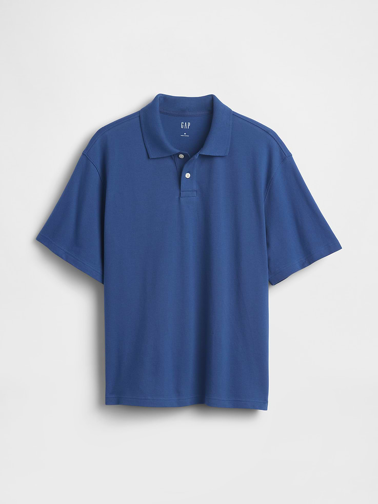 Image number 5 showing, Relaxed Pique Polo