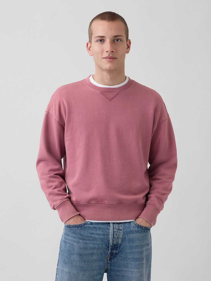 Image number 1 showing, Adult Heavyweight French Terry Oversized Sweatshirt