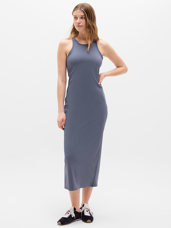 Signature Rib Maxi Dress