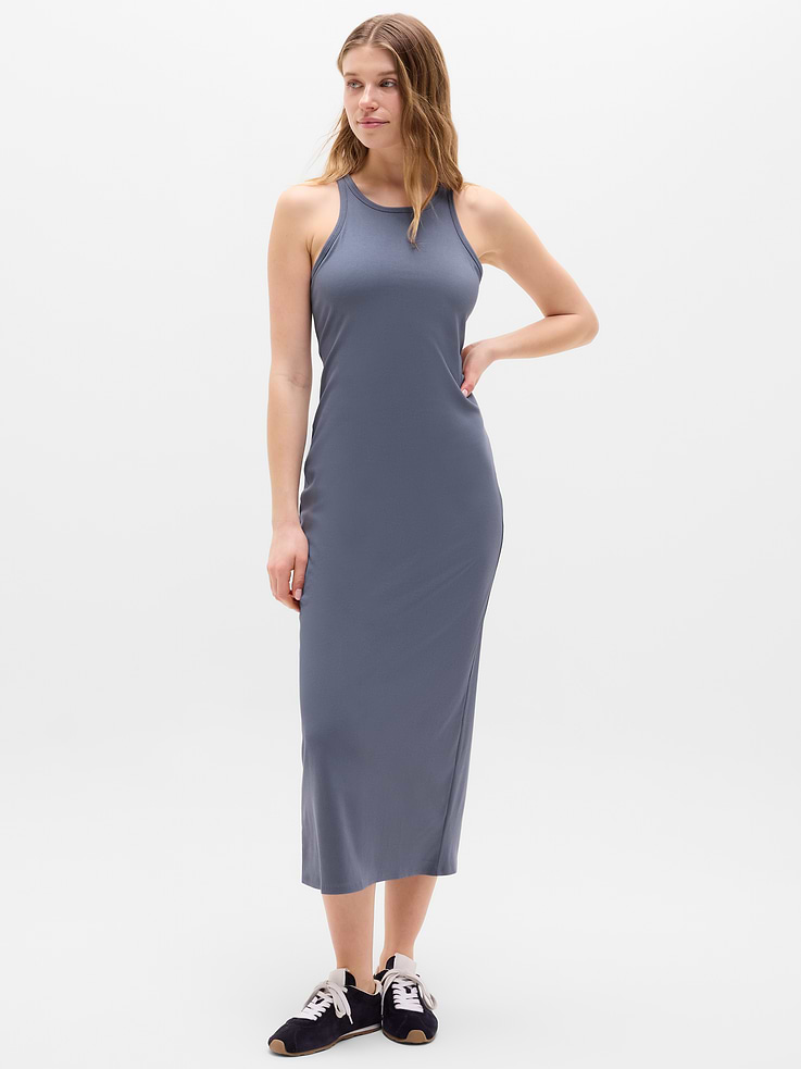 Image number 1 showing, Signature Rib Maxi Dress