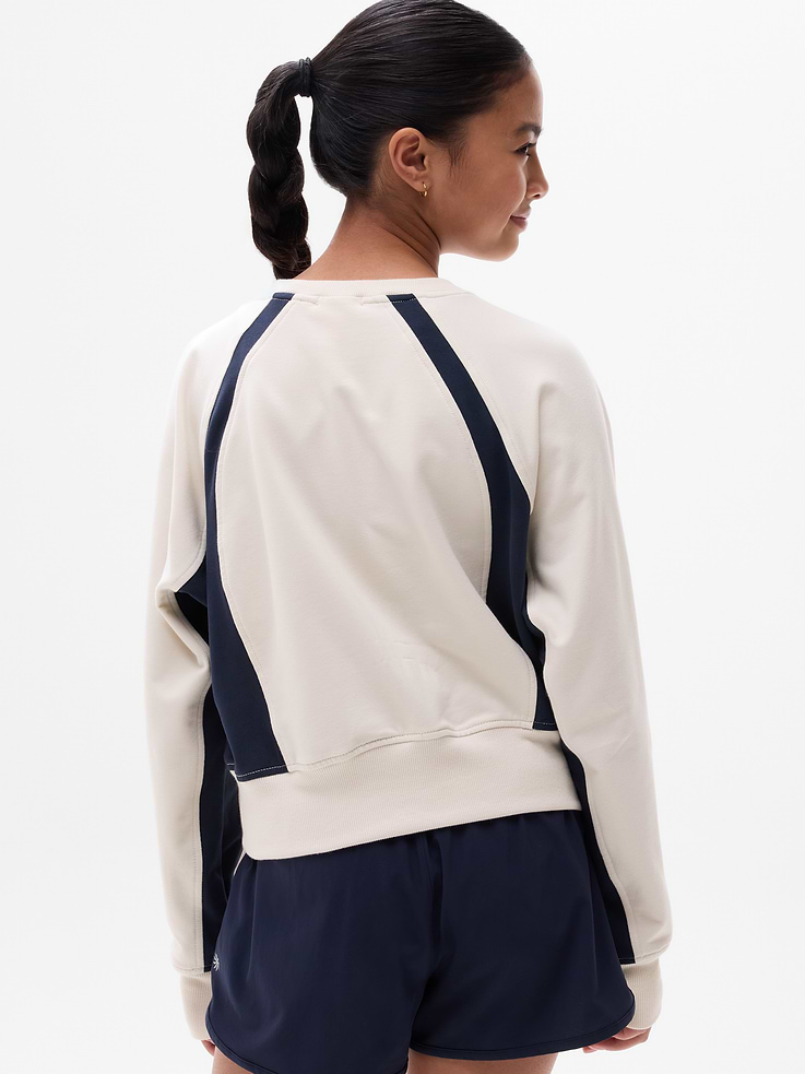 Image number 3 showing, Athleta Girl All Day Crewneck Sweatshirt