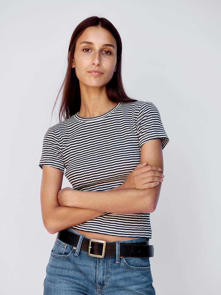 Image number 5 showing, Pointelle PJ T-Shirt