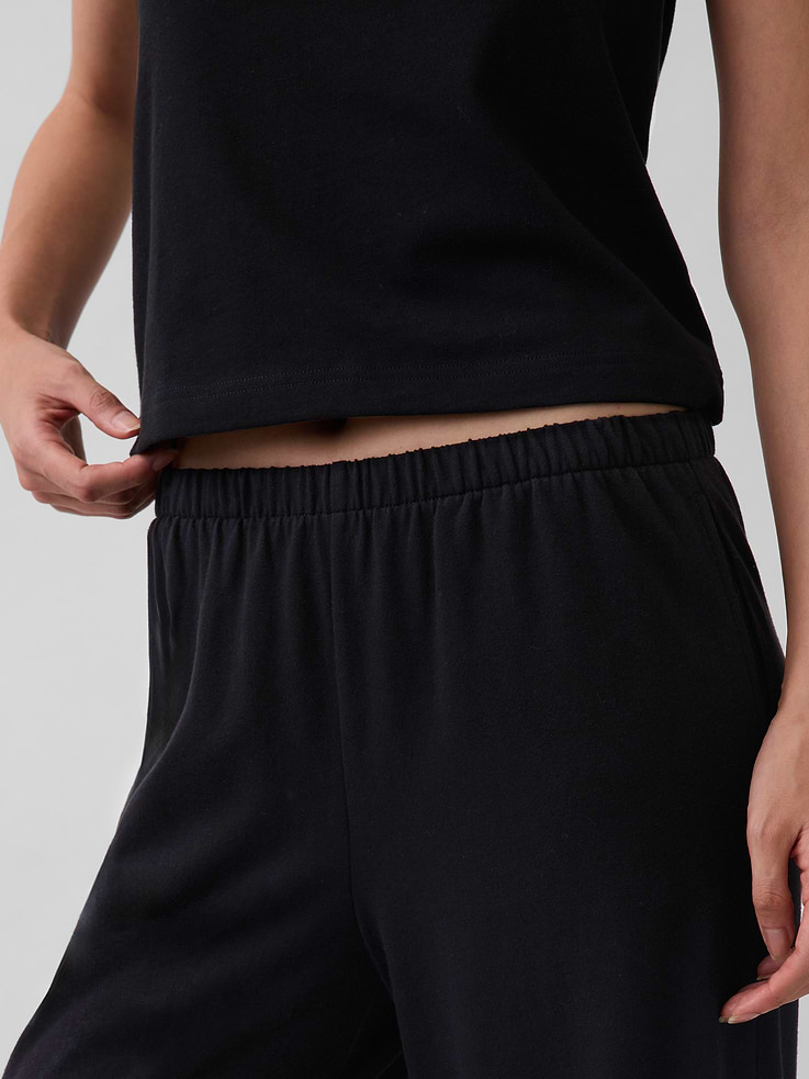 Image number 5 showing, Knit Wide-Leg Pants