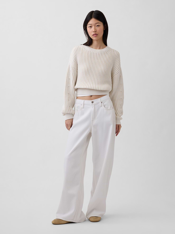 Image number 1 showing, Low Slung UltraSoft Extra Baggy Jeans
