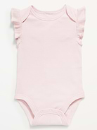 Image number 2 showing, Ruffle-Sleeve Ribbed Bodysuit for Baby