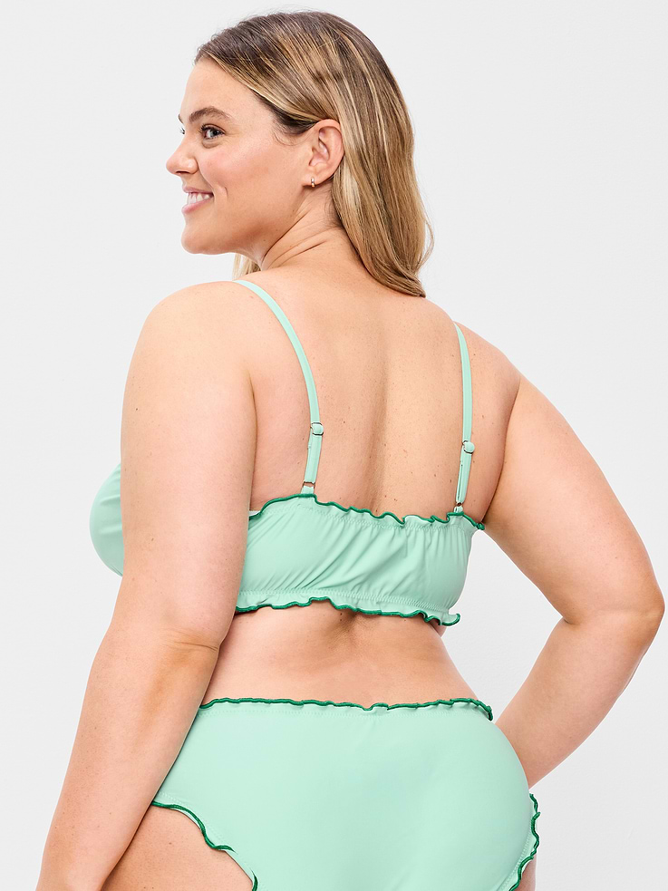 Image number 8 showing, Scoop-Neck Ruffle Swim Top