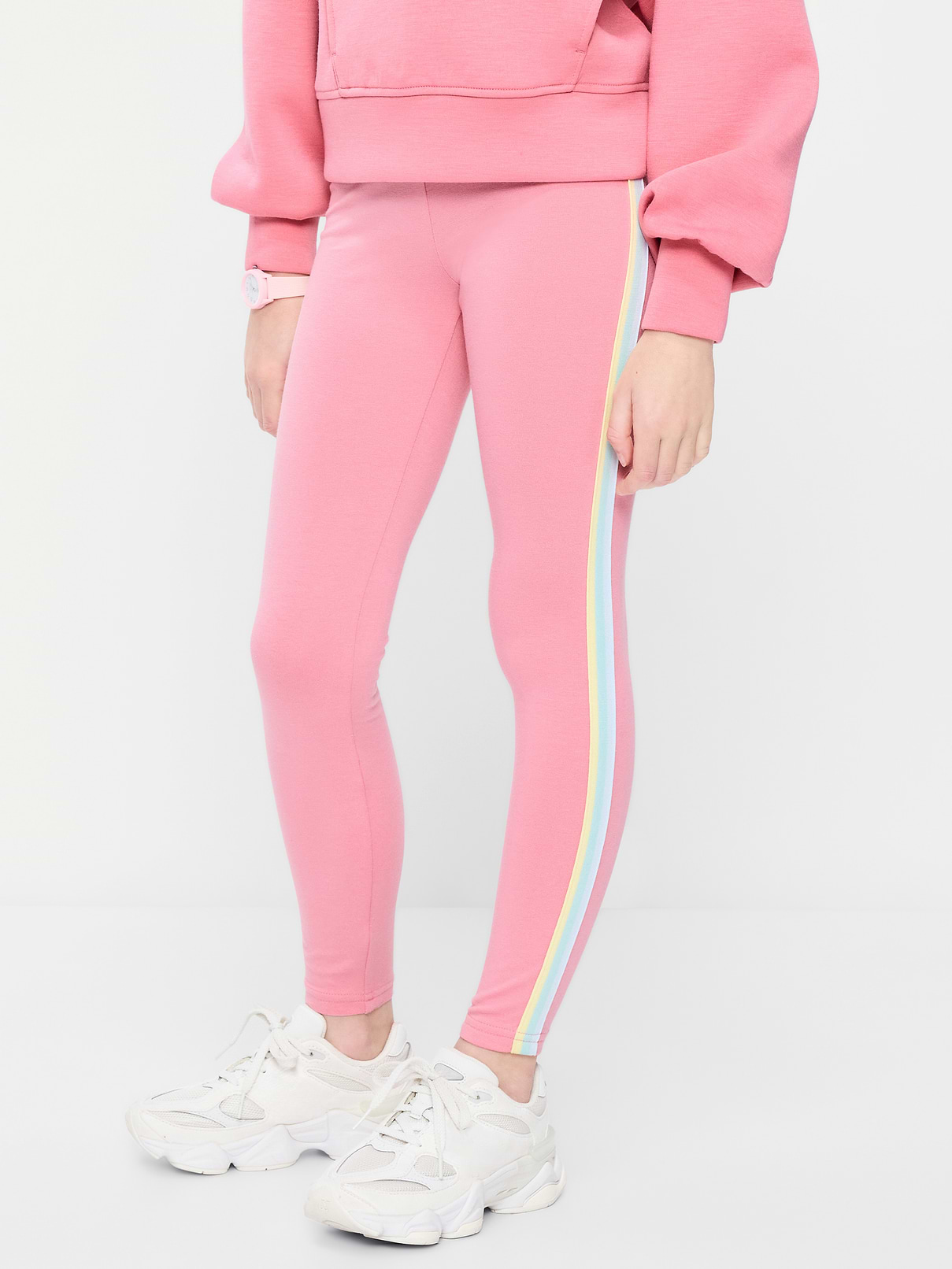 Image number 1 showing, Striped Leggings for Girls