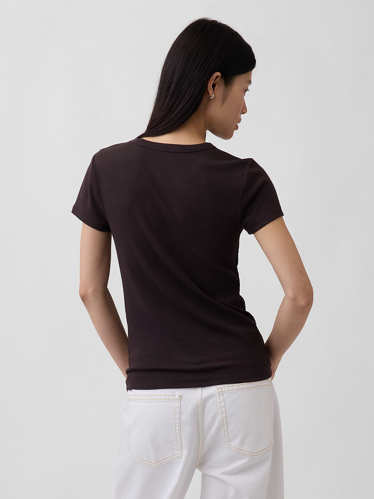 Image number 3 showing, Modern Crewneck T-Shirt