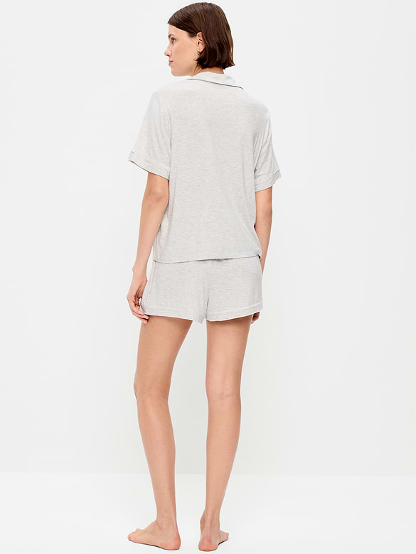 Sunday Sleep Knit Jersey Short Set
