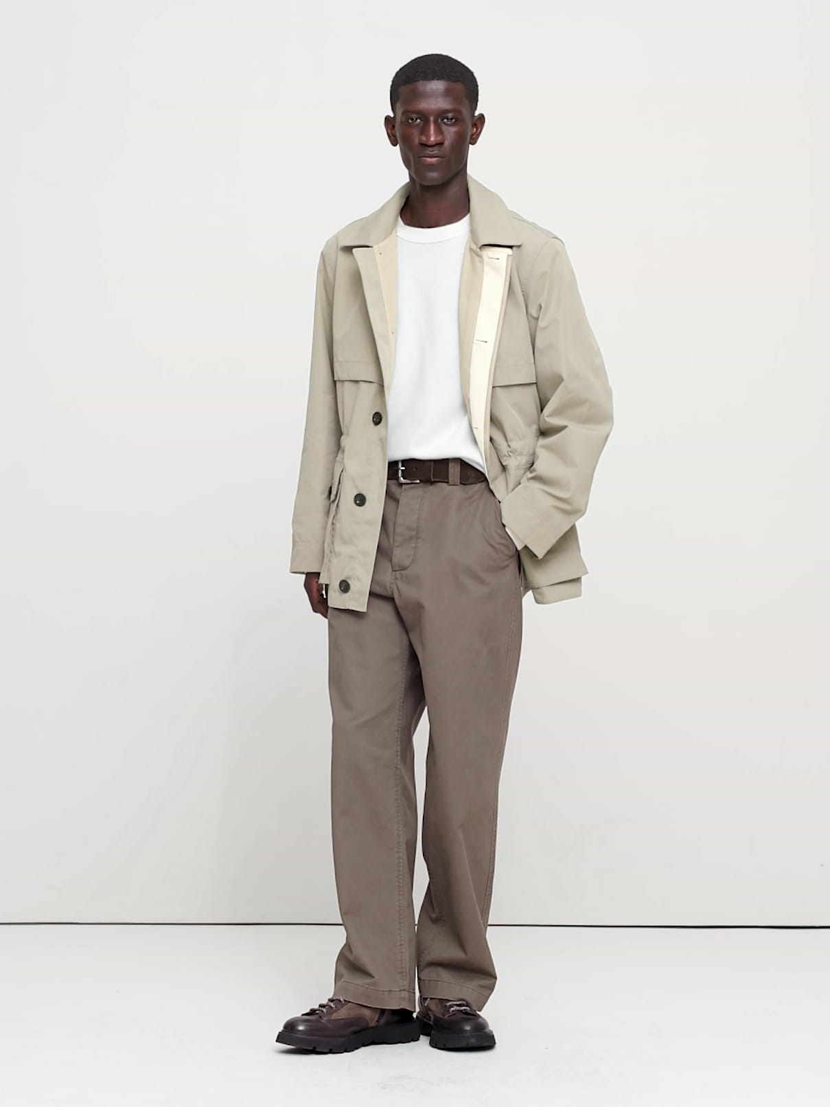 Cotton-Nylon Field Jacket | Banana Republic