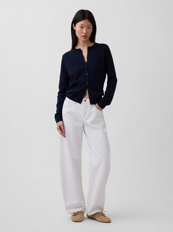 Image number 2 showing, CashSoft Crop Cardigan