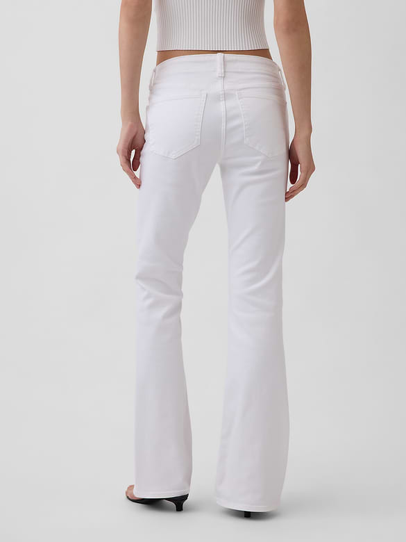 Low Rise Long & Lean Lace-Up Jeans