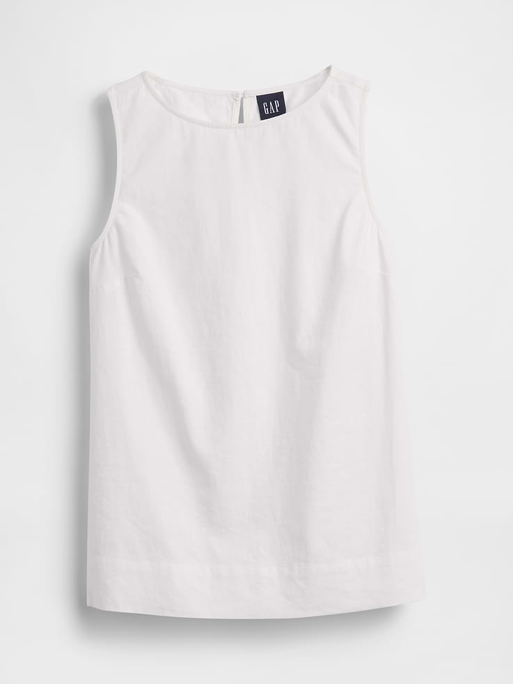 Image 6 de 6, Camisole en mélange de lin