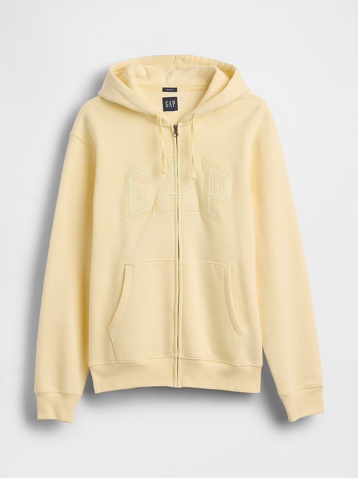 Image number 7 showing, Adult VintageSoft Arch Logo Zip Hoodie