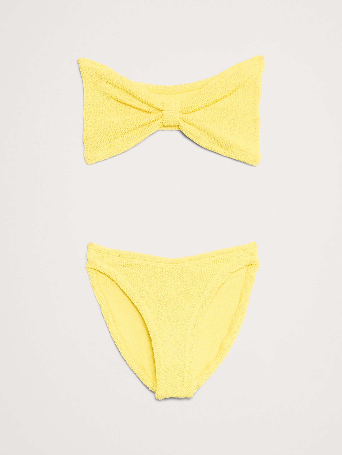Image number 4 showing, Jean Bandeau Bikini Set by Hunza G