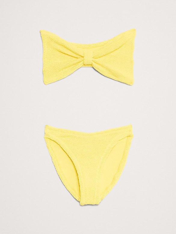 Jean Bandeau Bikini Set by Hunza G
