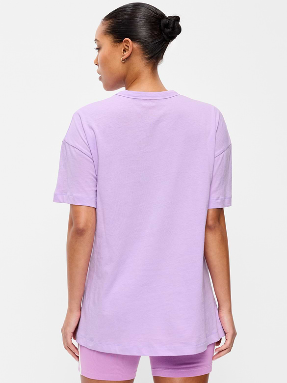 T-shirt tunique passe-partout surdimensionné
