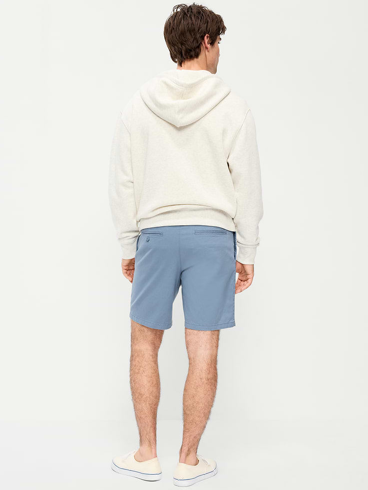 Image number 3 showing, Slim Built-In Flex Rotation Chino Shorts -- 8-inch inseam