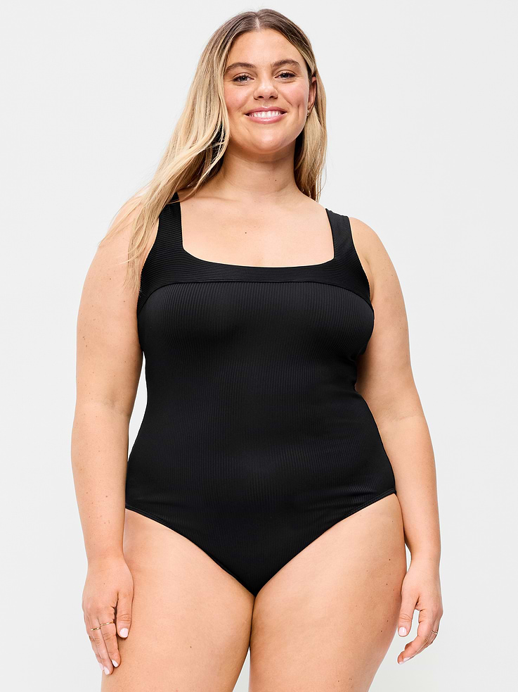 Image number 7 showing, Ribbed One-Piece Swimsuit