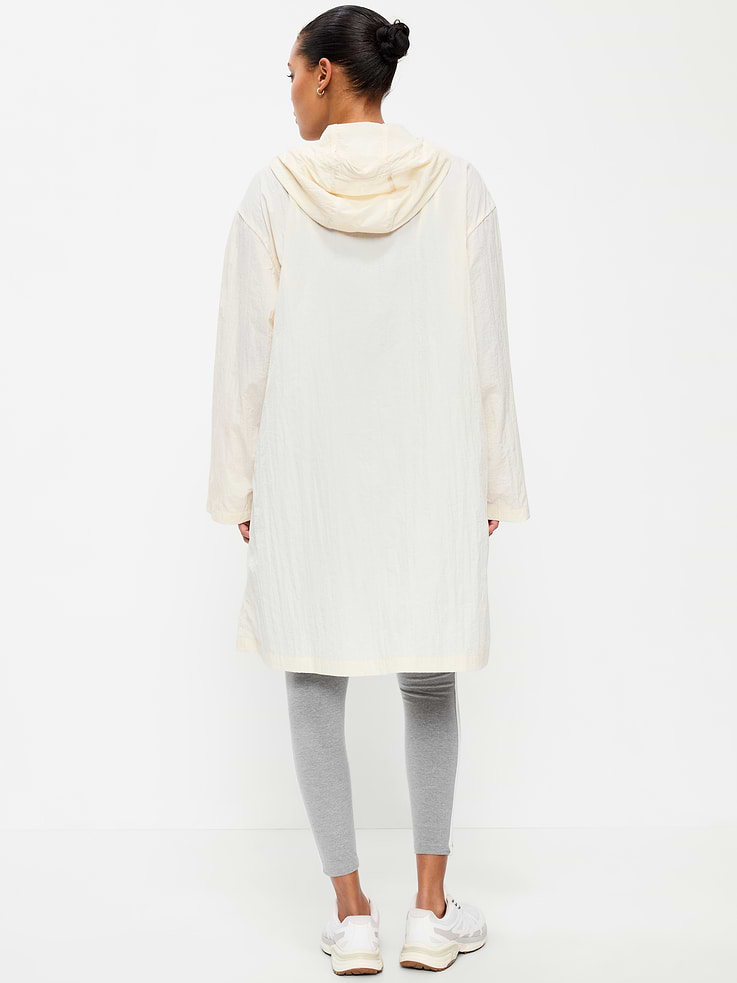 Image number 2 showing, Lightweight Loose-Fit Hooded Jacket