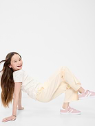 Image number 3 showing, Slim French-Terry Flare-Leg Sweatpants for Girls