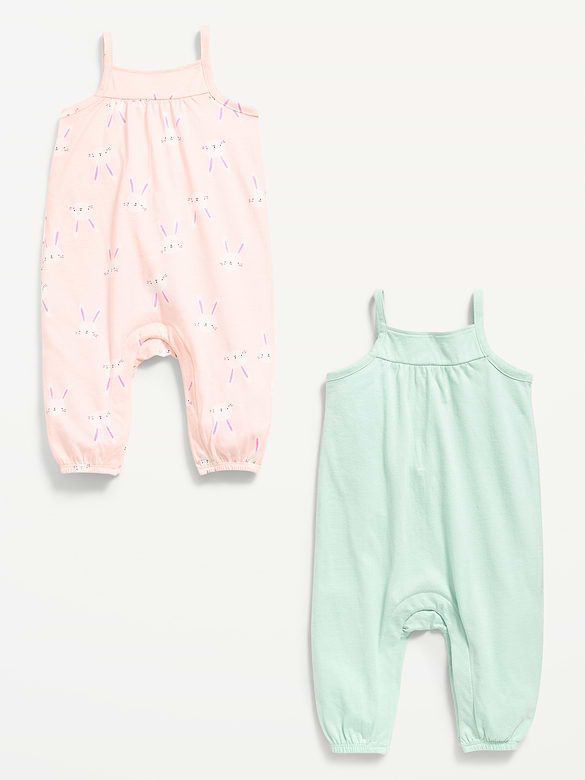 Sleeveless Jumpsuit 2-Pack for Baby